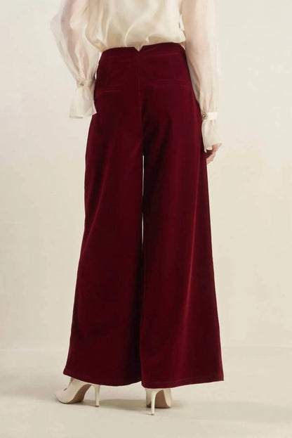 Freemarket - Coy Charm Velvet Wide Leg Pant - Rack Hunt
