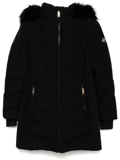 Michael Michael Kors - Chevron Scuba Coat - lifestyle view - Rack Hunt