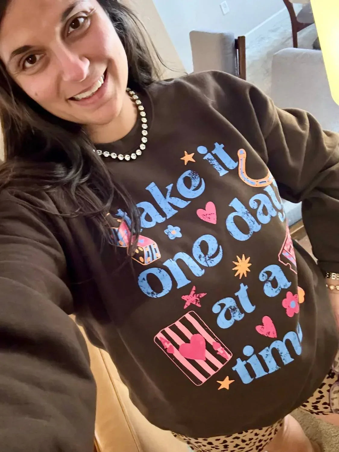 Poppy & Pine - Take it One Day At A Time Sweatshirt - Rack Hunt