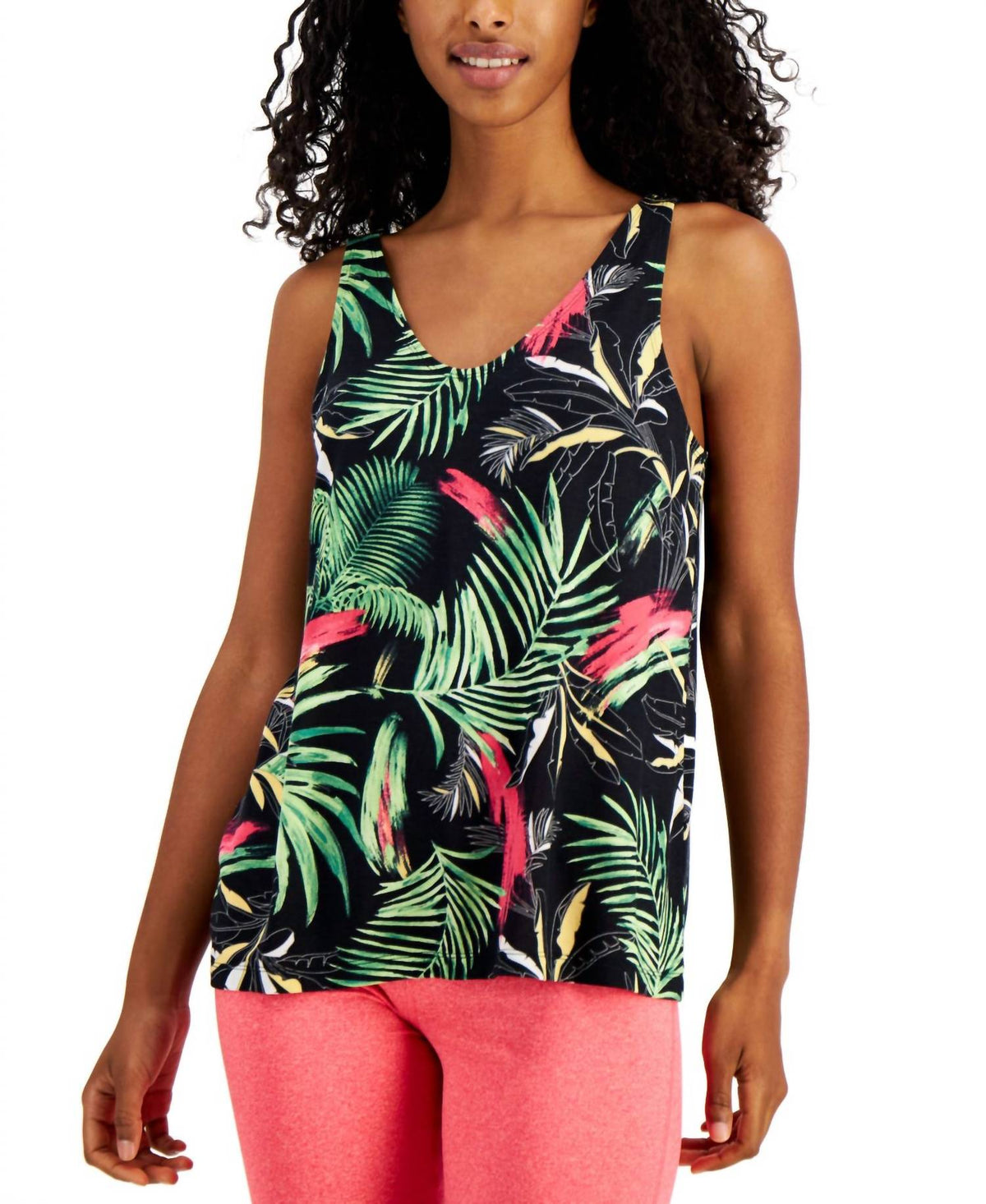 Activewear Printed Tank Top
