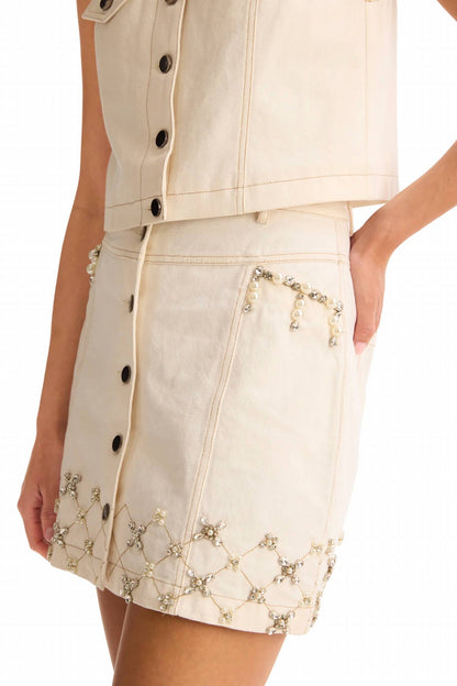 Rhinstone Harper Skirt