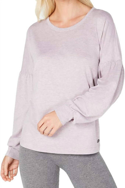 Activewear Flowing Sleeve Sweatshirt Top