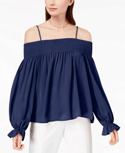 Smocked Off The Shoulder Top