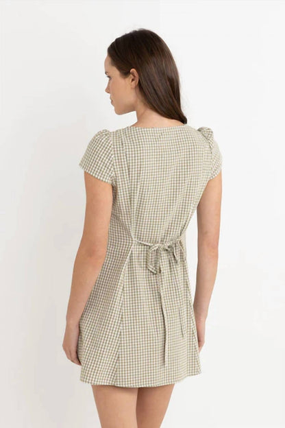 Lola Check Mini Dress
