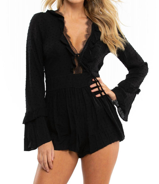 Blue Life - Bowie Long Sleeve Romper - Rack Hunt