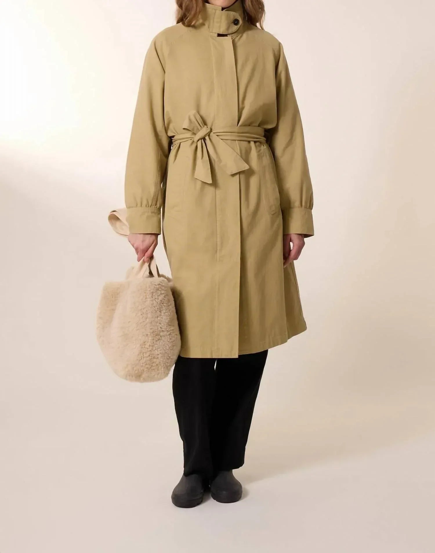 Leon & Harper - Women's Victorine Plain Trench Coat - Rack Hunt