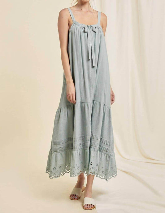 On You - Bowtie Eyelet Dress - Rack Hunt -