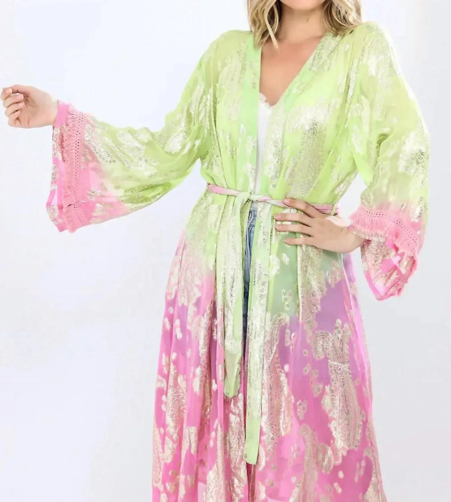 Boho Madrid - Women's Glimmer Kimono - Rack Hunt