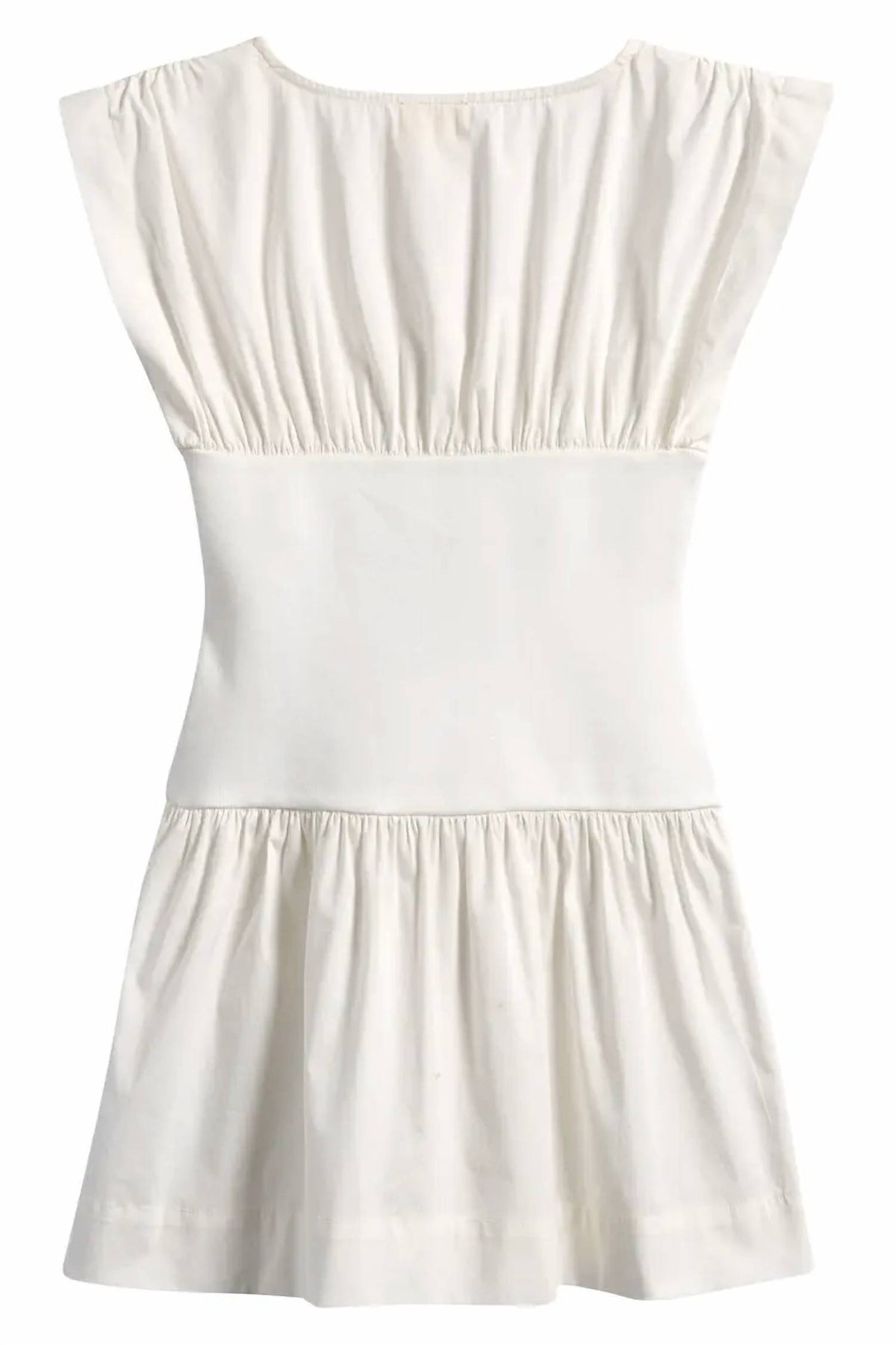 Girls Poplin Contrast Mini Dress