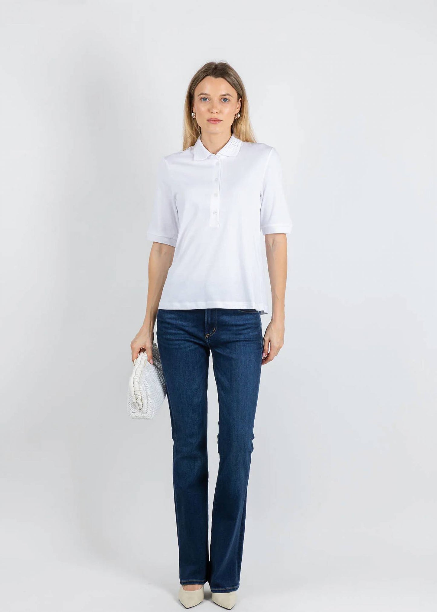 Crochet Collar Polo