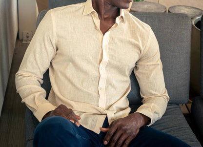 Looks Like Linen Button Down Shirt