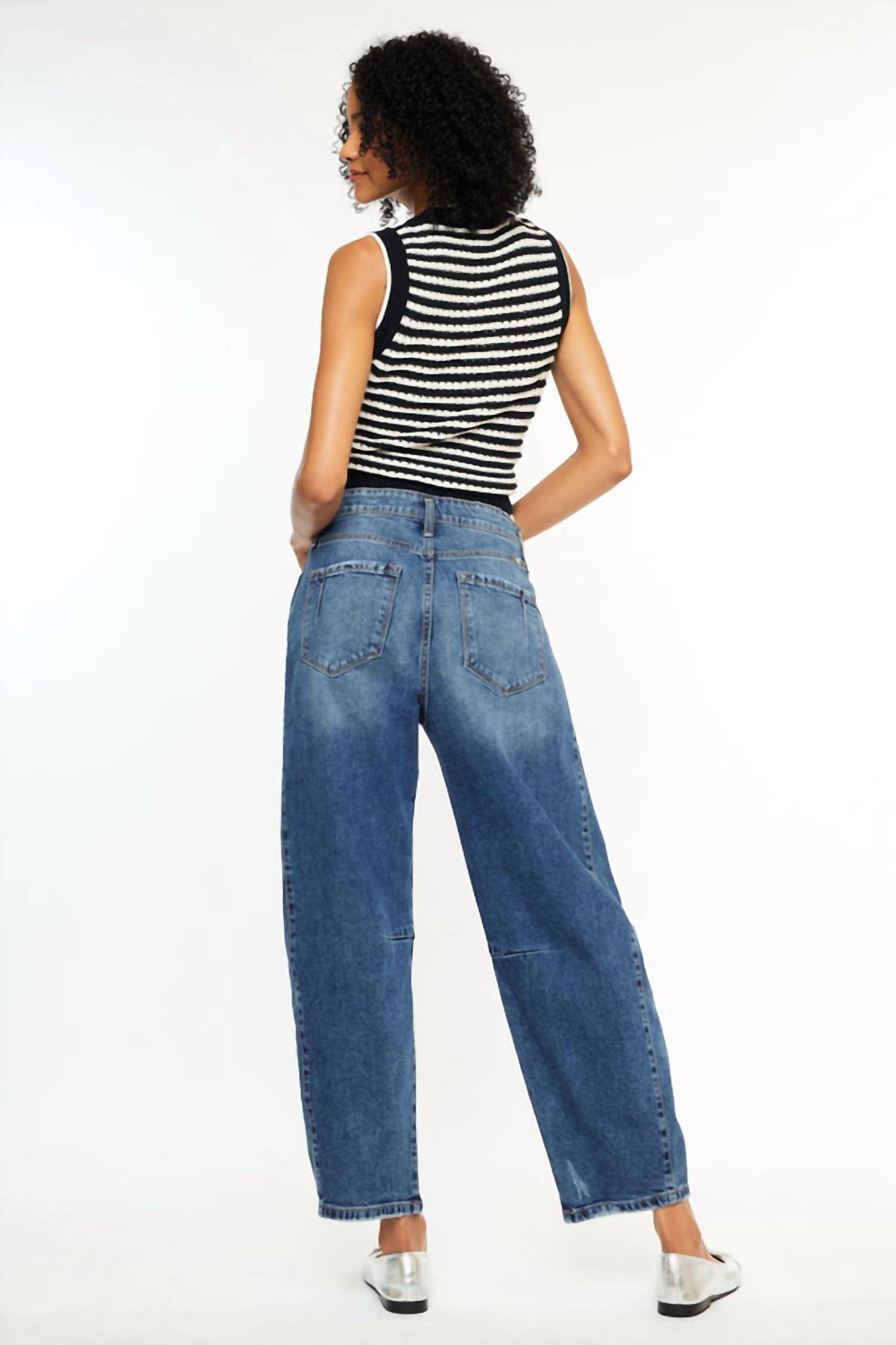Yolanda Low Slung Horseshoe Jeans