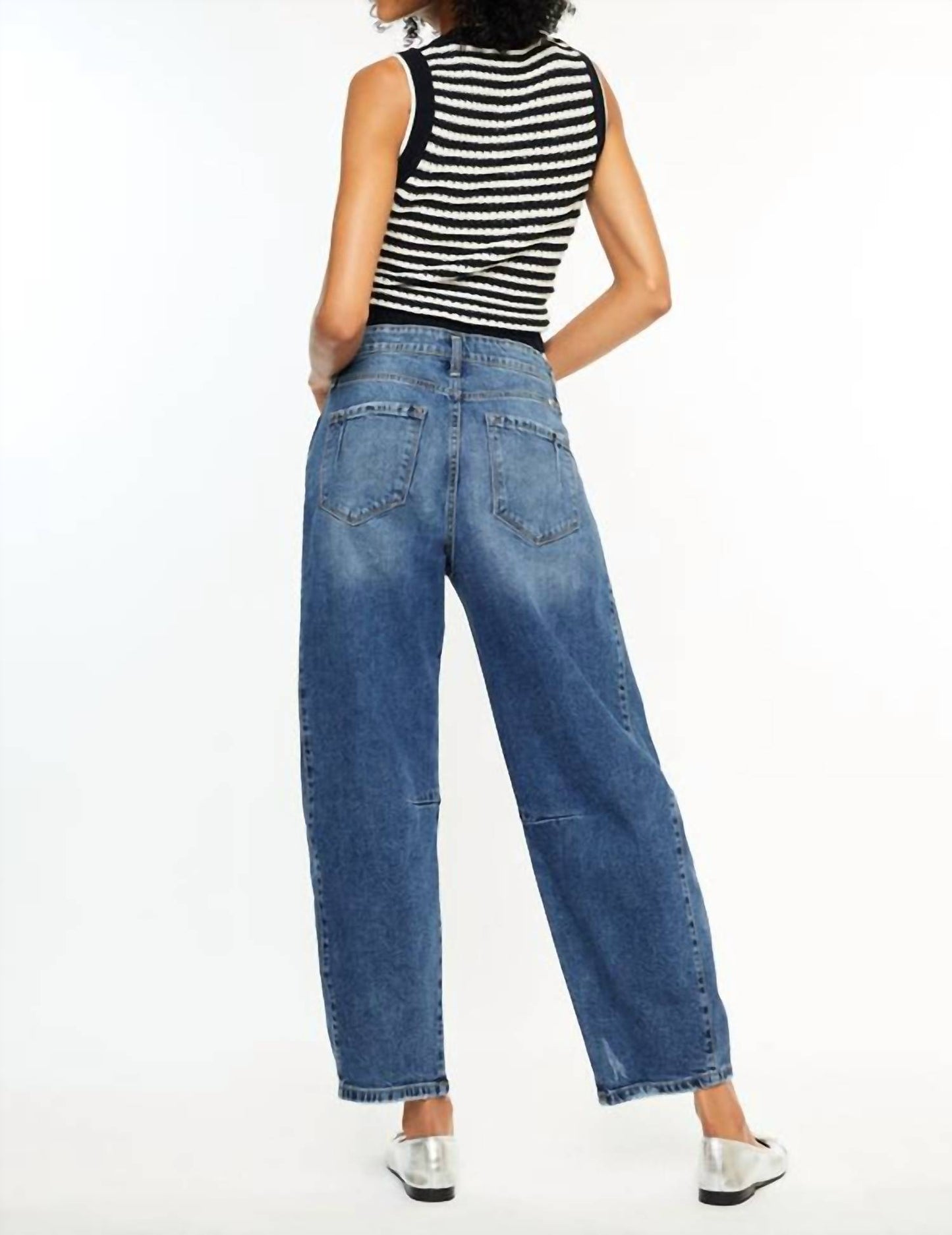 Yolanda Low Slung Horseshoe Jeans