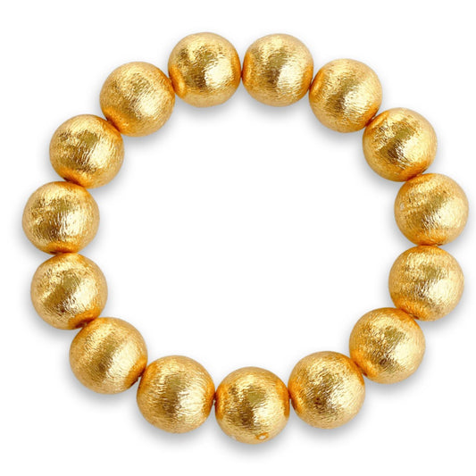 Candace Gold Beaded Bracelet
