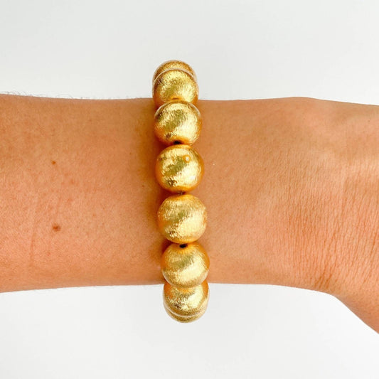 Candace Gold Beaded Bracelet