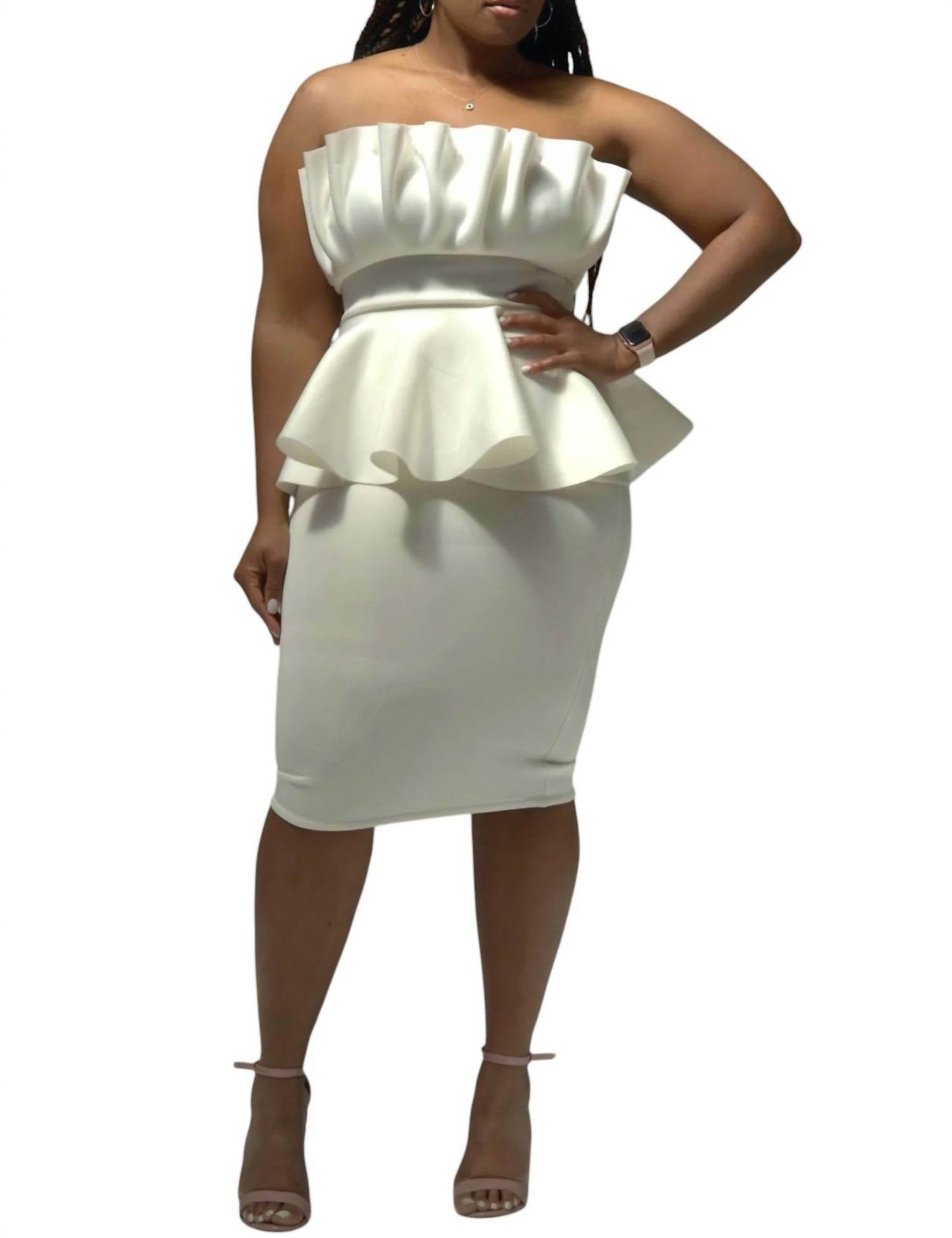 Vavavoom - Peplum Dress - Rack Hunt -