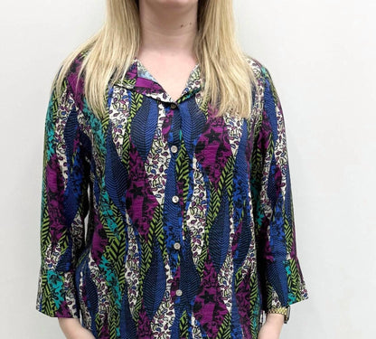A La Carte - Print Button Front Top - Rack Hunt