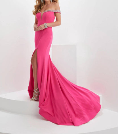 Off The Shoulder Gown