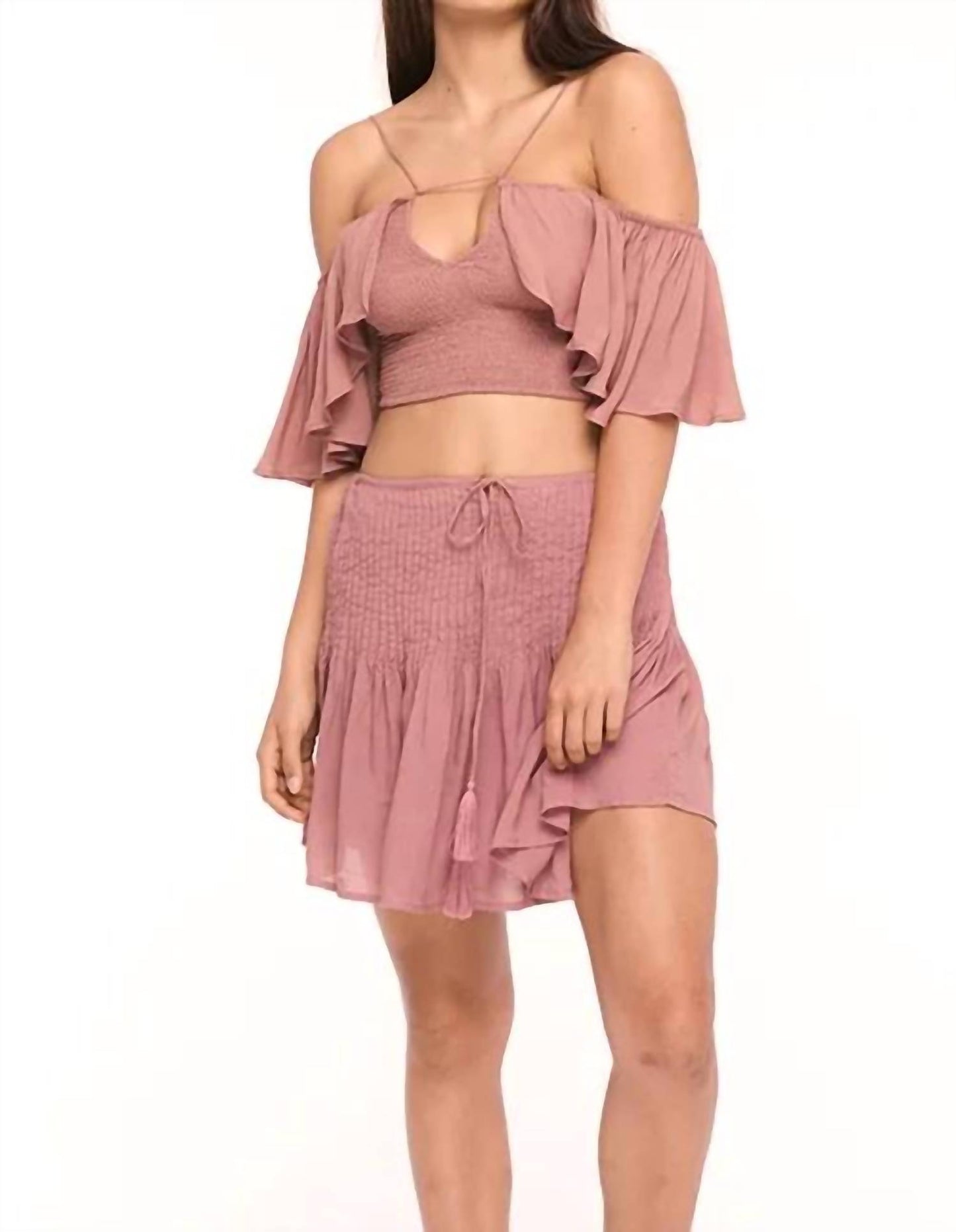 Roxy Flounce Top