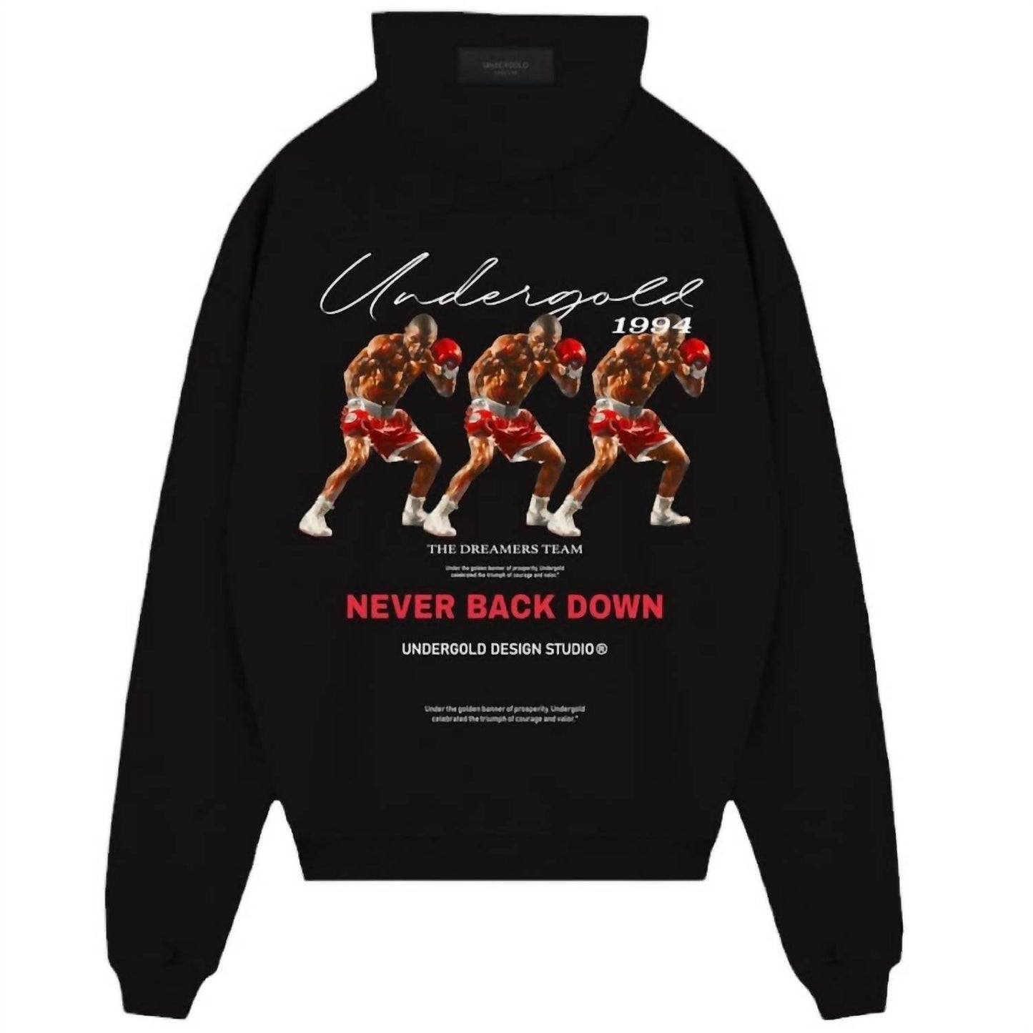 Dreamers "never Back Down" Hoodie