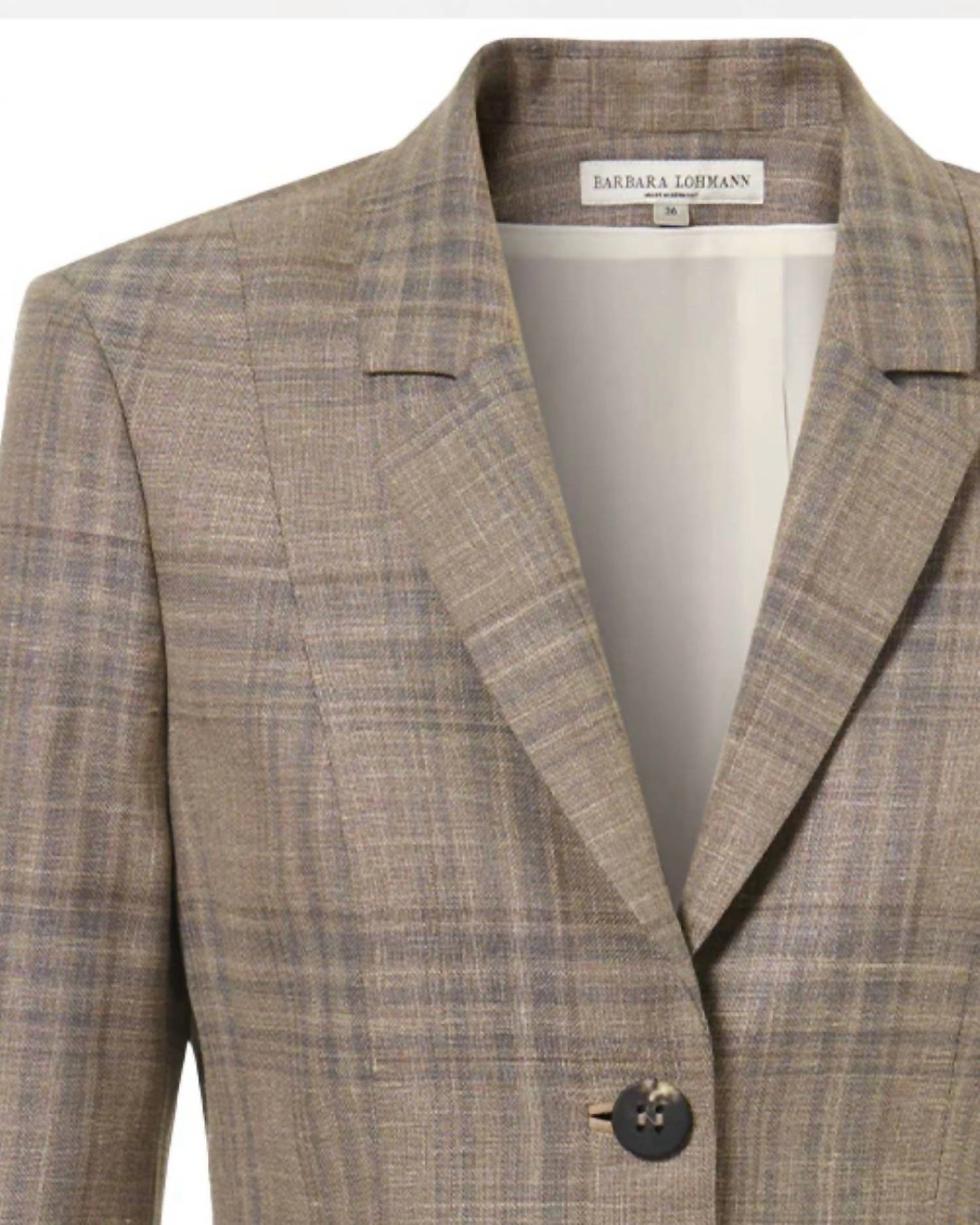 Women's Fairmont Glen Check Single Breasted Jacket