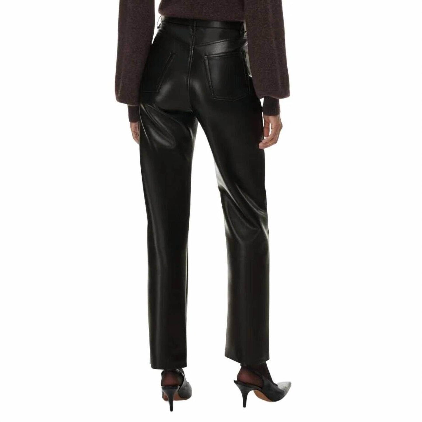 Aritzia Wilfred - Melina Vegan Leather Pants - Rack Hunt -