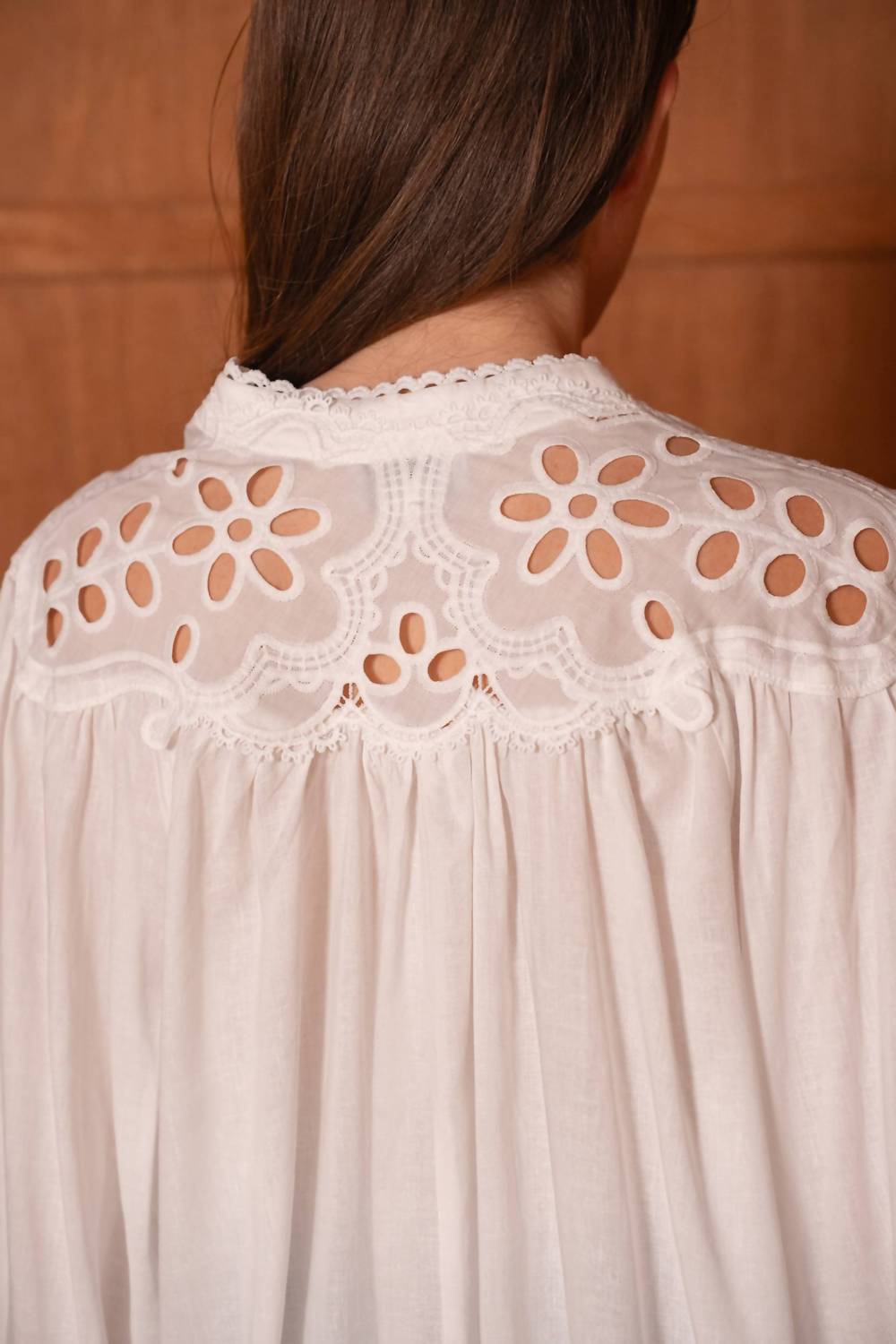 Openwork Lace Blouse