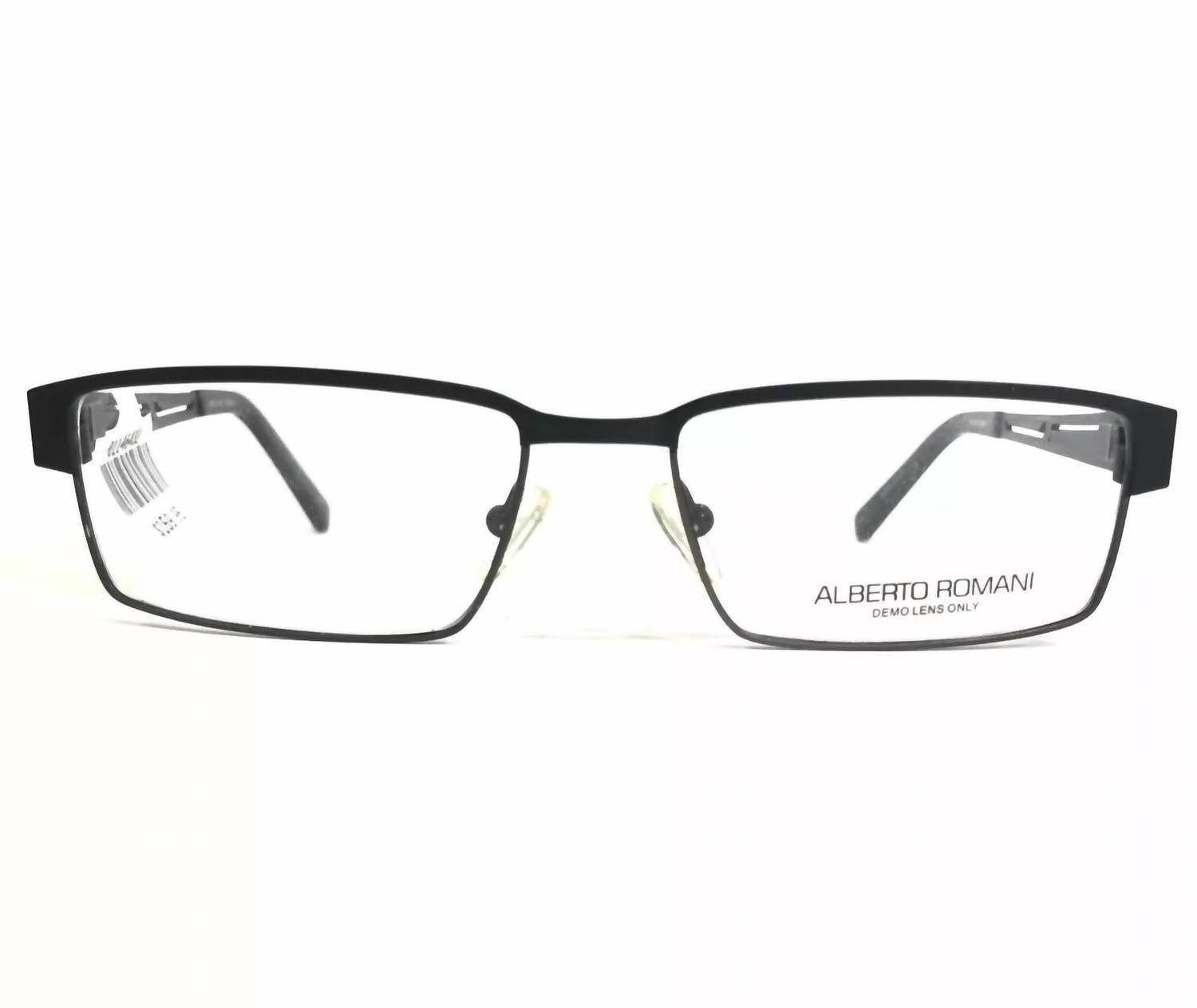 Alberto Romani - Men's Ar 810 Rectangle Eyeglasses - Rack Hunt -