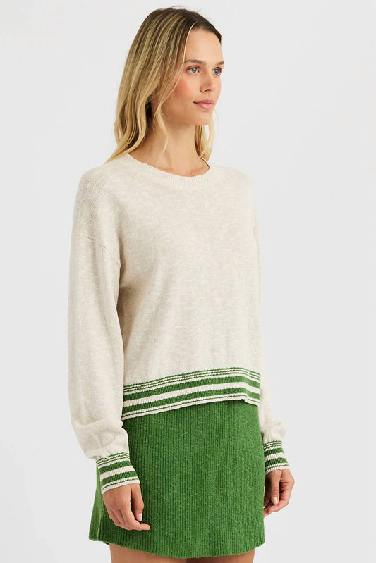 Carrie Crewneck Top