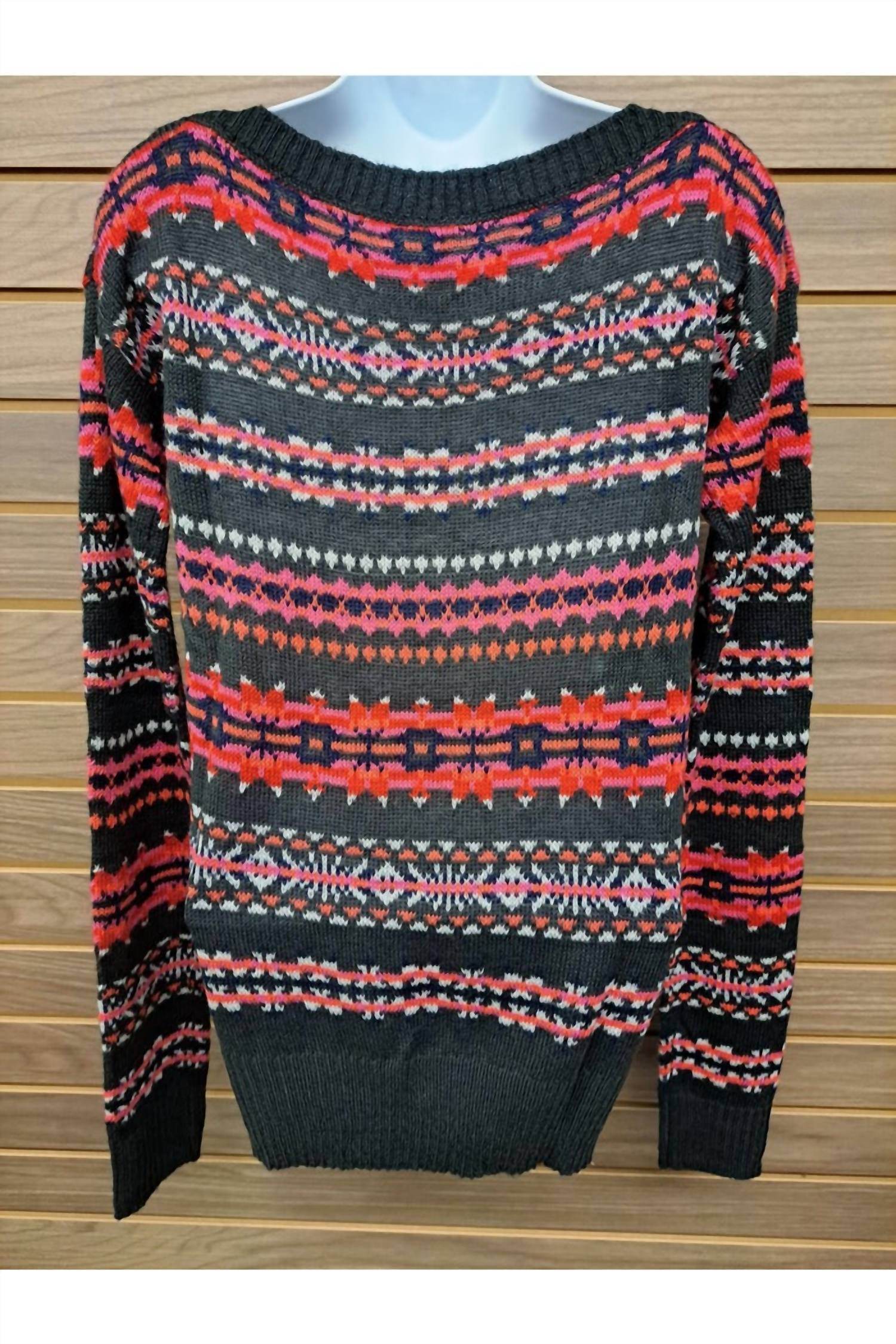 Poof - Women's All Over Design Sweater - Rack Hunt -