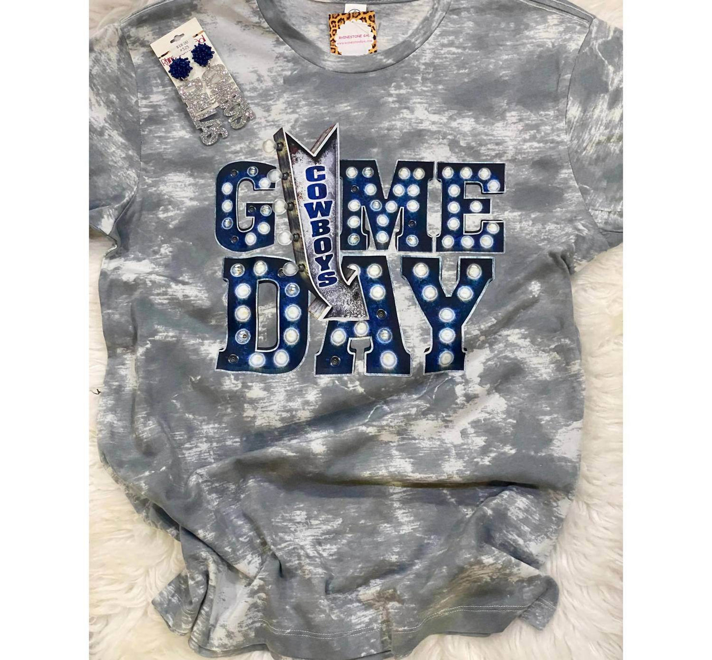 Inspired Me Designs - Women's Game Day Cowboys Marque Tee - Rack Hunt -