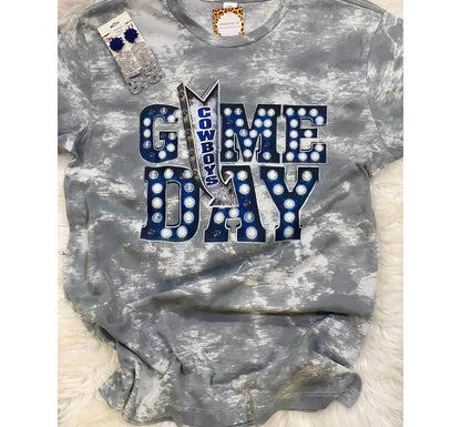 Inspired Me Designs - Women's Game Day Cowboys Marque Tee - Rack Hunt