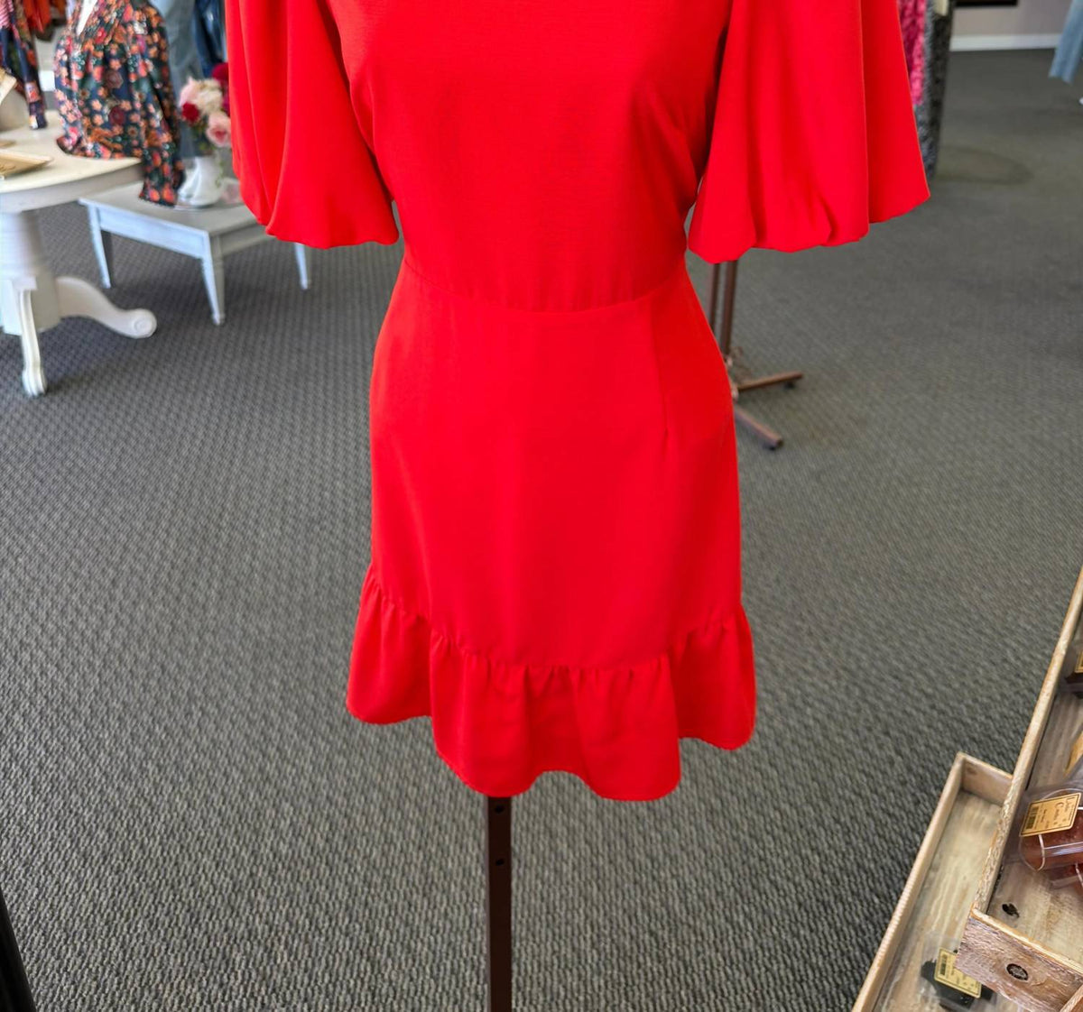 Women's Camille Flutter Sleeve Dress