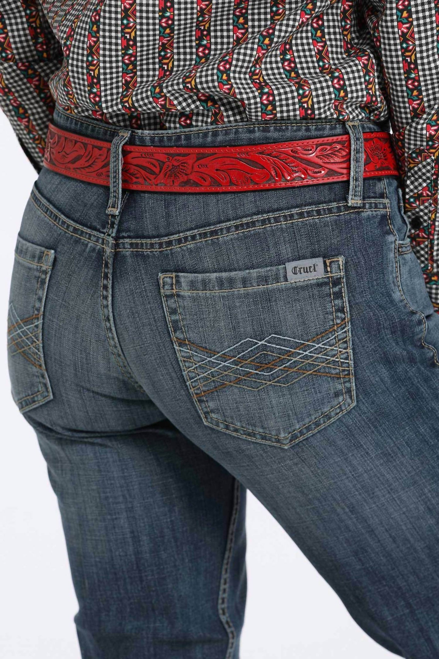 Cruel Denim - Jayley Mid Rise Trouser Jeans - Rack Hunt -