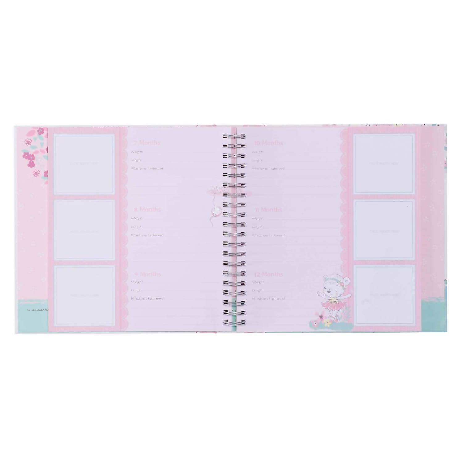 Christian Art Gifts - Girl Baby Book of Memories Keepsake Photo - Rack Hunt -