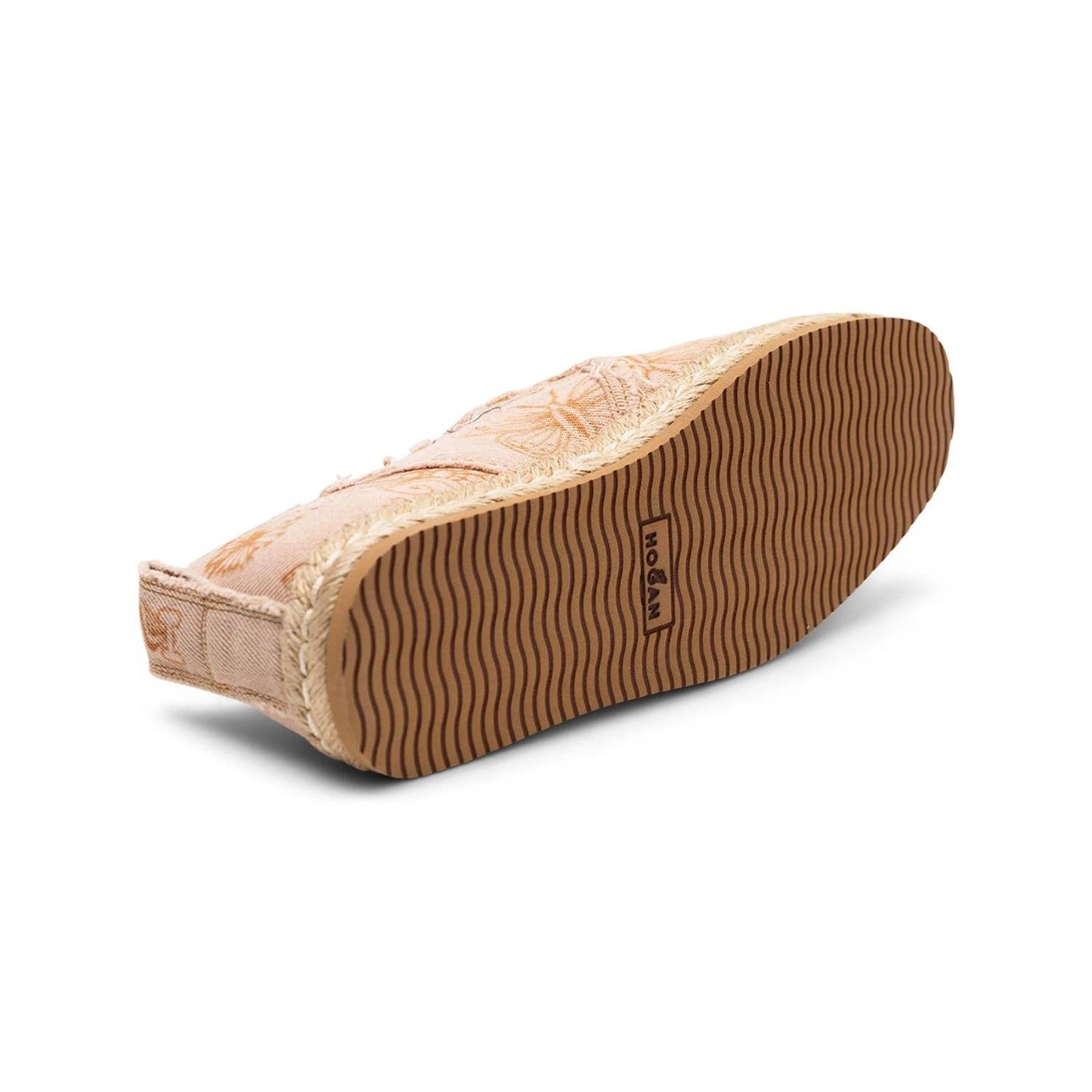 Women's Floral-print Frayed Espadrille