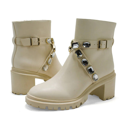 Women's Sebrinel Embellished Lug Sole Bootie
