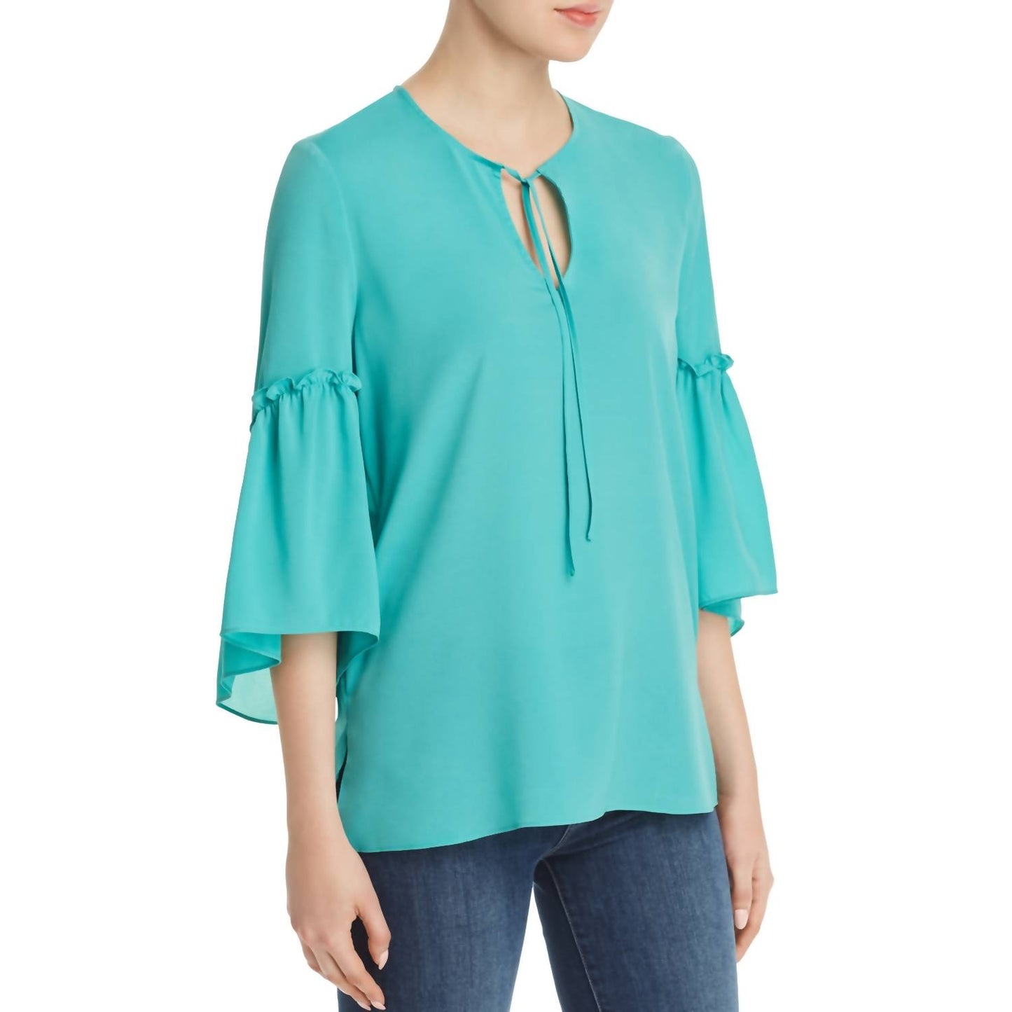 Women's Harlie Sheer Bell Sleeve Blouse