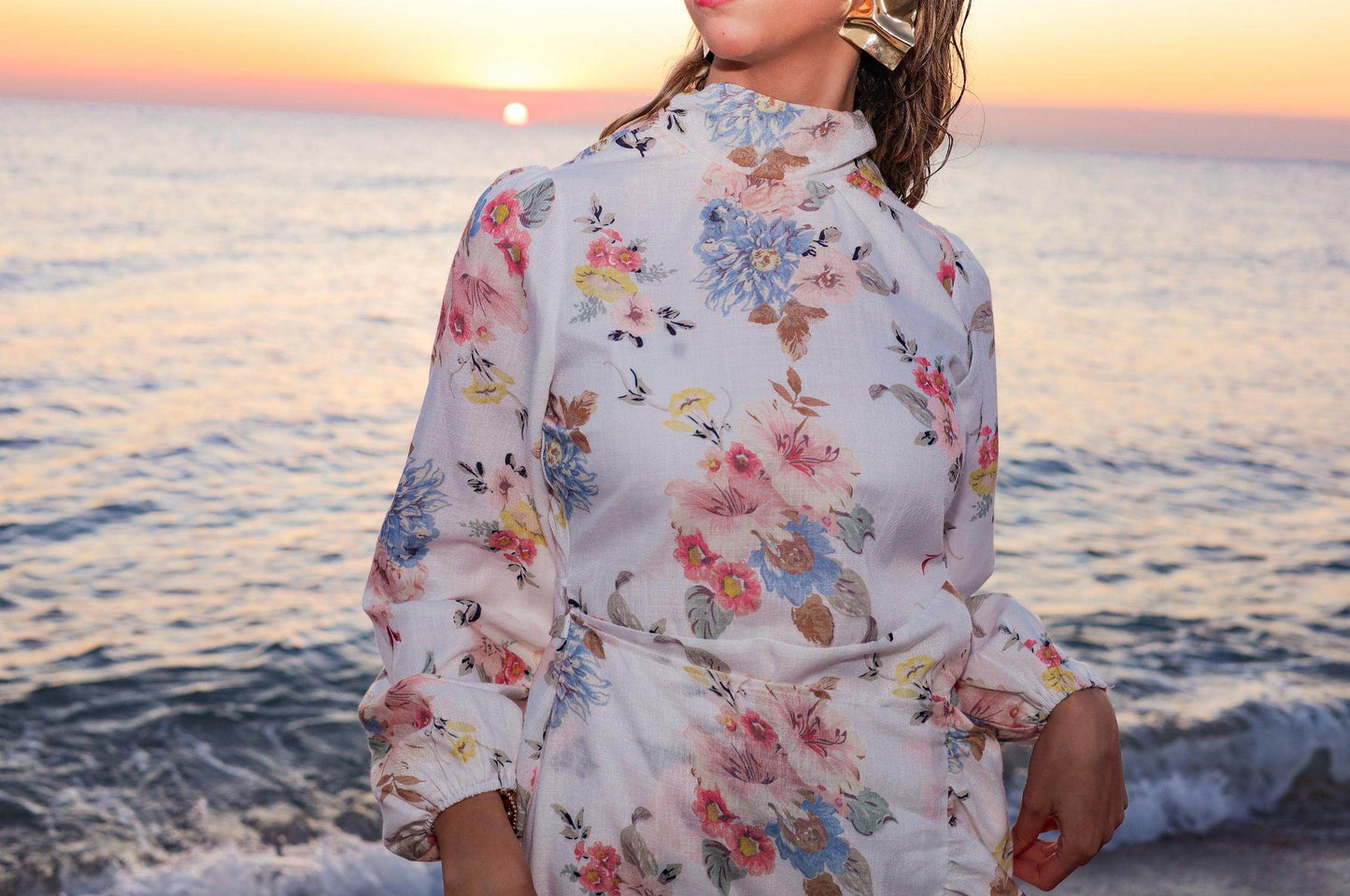 Esteem Couture - Blair Longsleeve Wrap Dress - Rack Hunt -