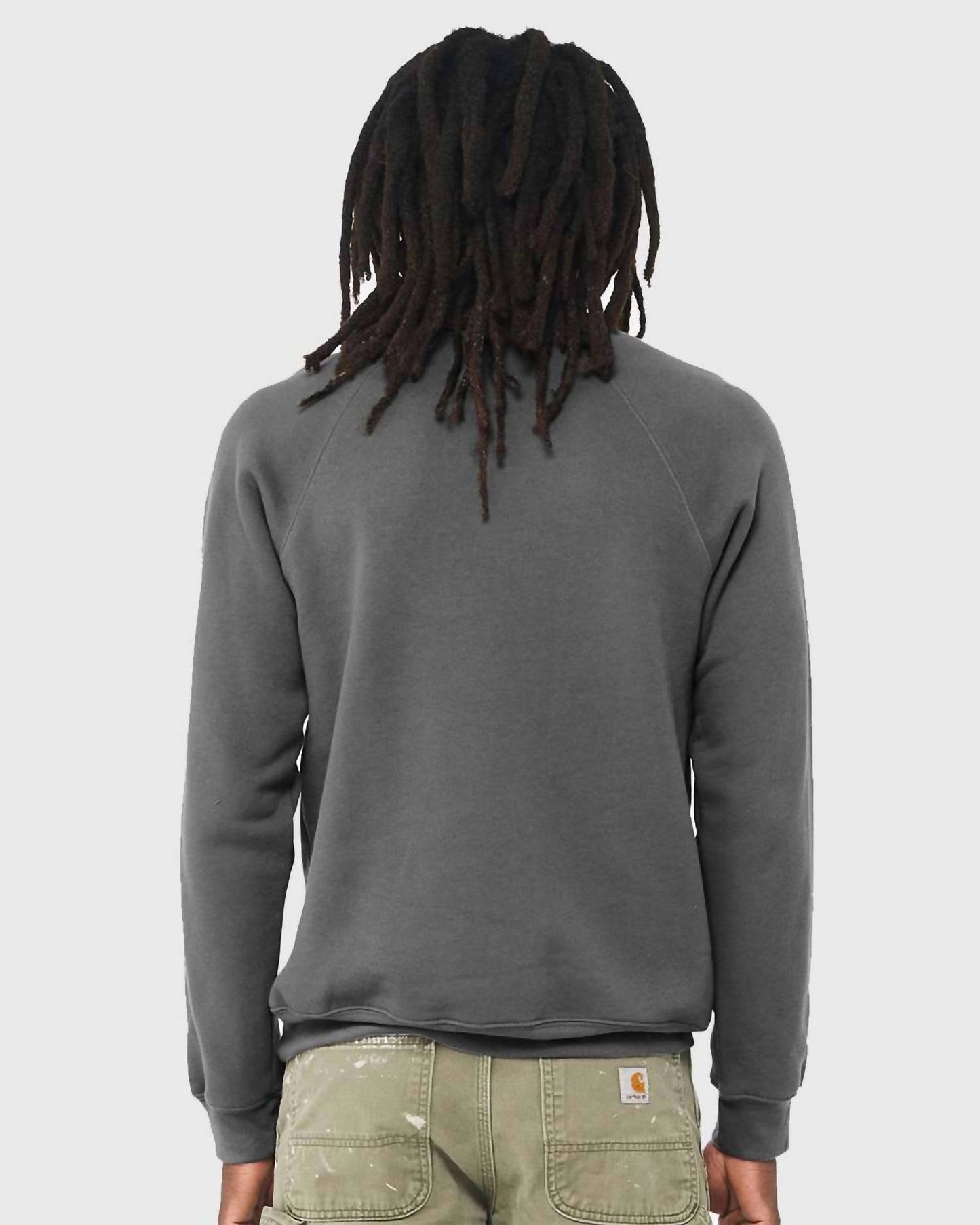 Unisex Sponge Fleece Raglan Crewneck Sweatshirt