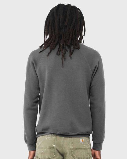 Unisex Sponge Fleece Raglan Crewneck Sweatshirt