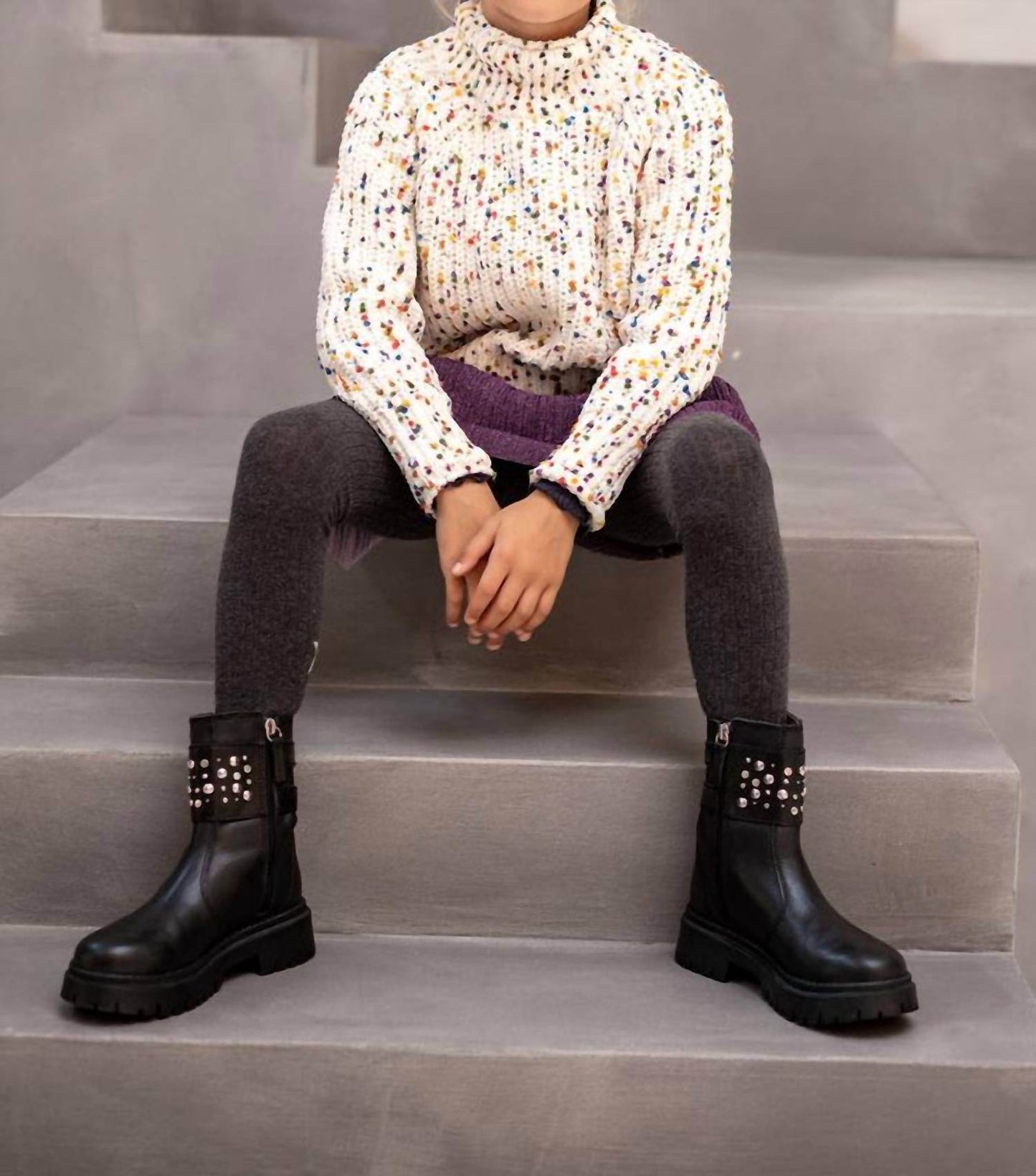 Nono - Chenille Turtle Sweater - Rack Hunt -