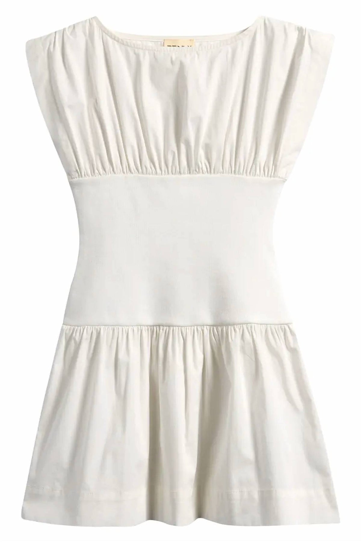 Girls Poplin Contrast Mini Dress