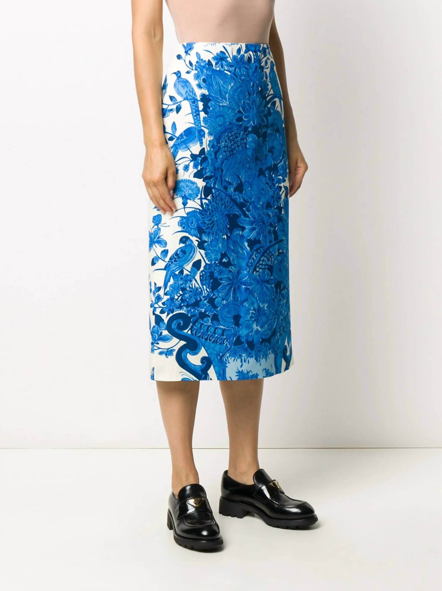 Valentino - Printed Midi Skirt - Rack Hunt