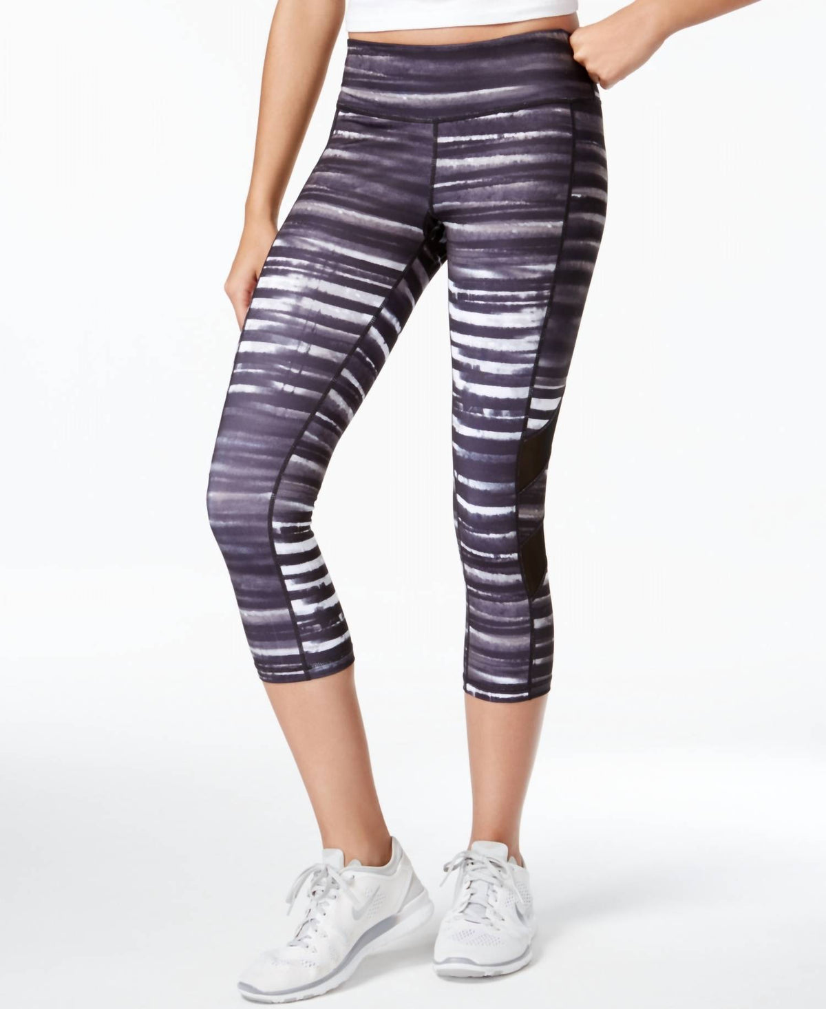 Women's Activewear Printed Cropped Leggings