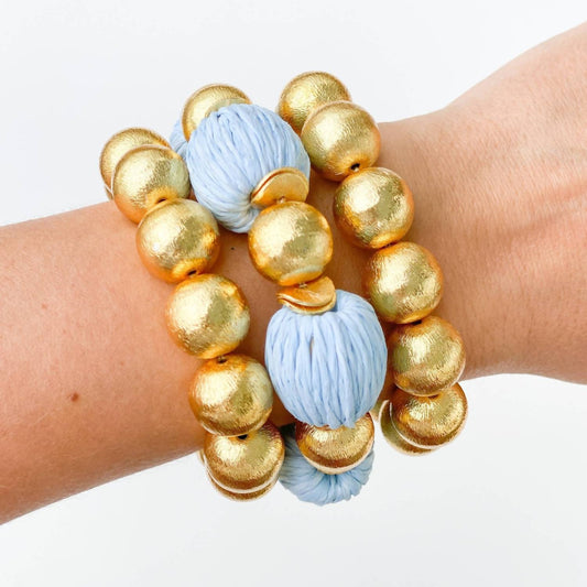 Candace Raffia Bracelet