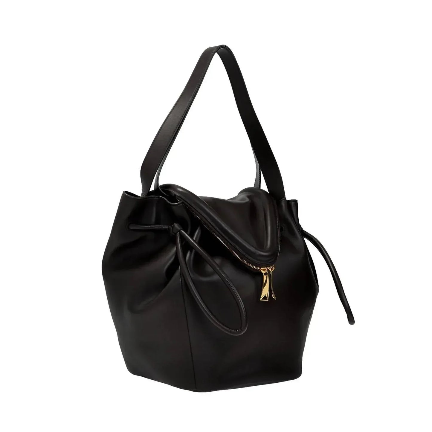 Bottega Veneta - Women's Veneta Beak Large Calfskin Shoulder Bag - Rack Hunt