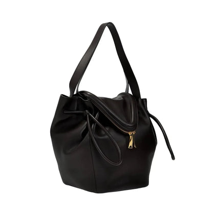 Bottega Veneta - Women's Veneta Beak Large Calfskin Shoulder Bag - Rack Hunt