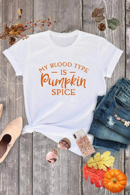 Caramelo Trend - Women's Pumpkin Spice Tee - Rack Hunt