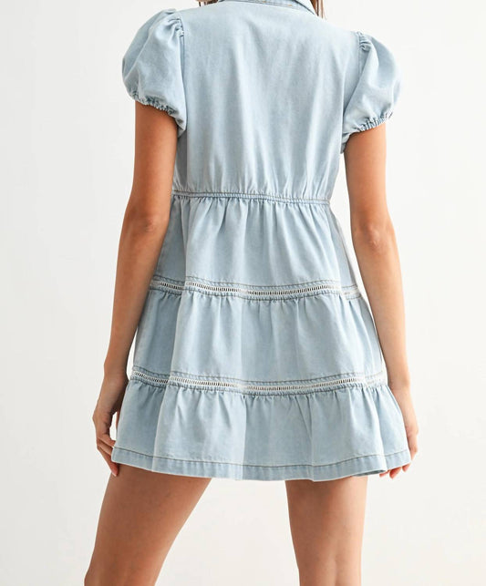 Taylor Denim Mini Dress